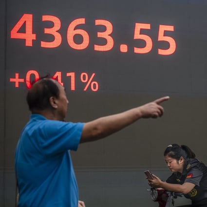 China has seen large portfolio outflows from stocks and bonds since Russia invaded Ukraine in late February. Photo: EPA-EFE