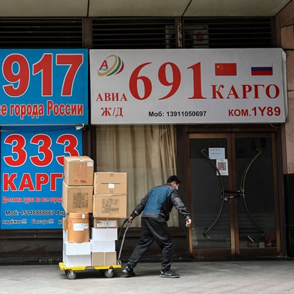 China’s trade with Russia could be boosted as smaller private Chinese firms look to fill the void left as many Western companies have pulled out of Russia. Photo: Getty Images
