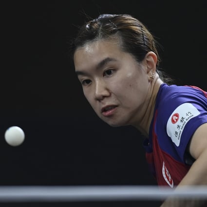 Lee Ho-Ching reaches the round of 16 before losing to Zhang Rui of China at the WTT Star Contender in Doha. Photo: Xinhua