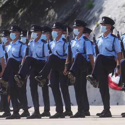 Hong Kong police is scrapping a rule that requires candidates to have lived in the city for seven years, but other prerequisites remain unchanged. Photo: Winson Wong