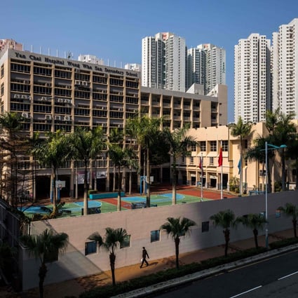 An empty school in Hong Kong pictured on March 4. Photo: AFP
