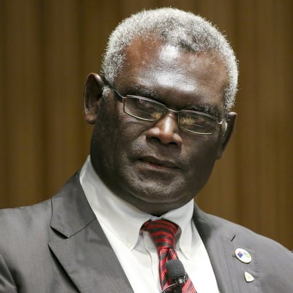 Prime Minister Manasseh Sogavare has not released details of the security deal with China. Photo: AP