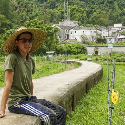 A young farmer on the approach to the remote Hakka village of Lai Chi Wo in Hong Kong’s northeastern New Territories. The Hong Kong Tourism Board is considering how to draw overseas tourists to explore the city’s Hakka heritage. Photo: Roy Issa