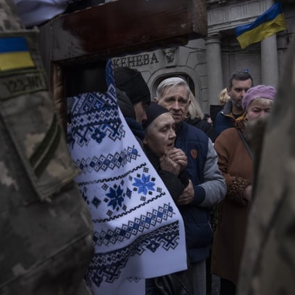 Ukraine loomed large over the China-EU summit. Photo: AP