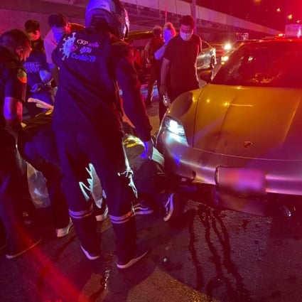 Two fatal crashes involving Thai policemen or their family members driving high speed luxury vehicles have enraged the public in Thailand and fired up debate on the nature of accountability and power. Photo: Metropolitan Police Bureau