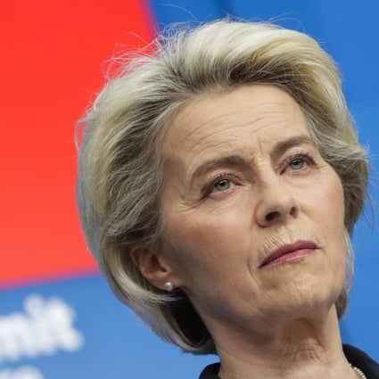 “This is not a European affair. This is a global affair,” European Commission President Ursula von der Leyen said at a news conference in Brussels following an online EU-China summit with Chinese President Xi Jinping on Friday. Photo: EPA-EFE
