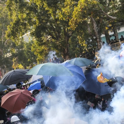 Three men have been jailed for rioting and resisting police during clashes on National Day in 2019. Photo: James Wendlinger