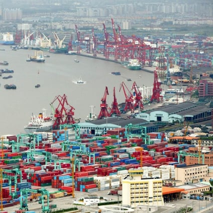 Shanghai is the biggest container port in the world. Photo:  EPA