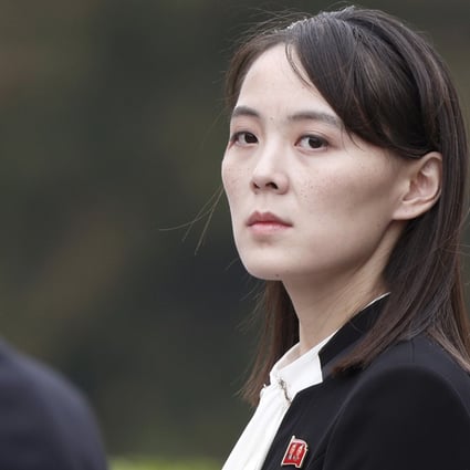 The influential sister of North Korean leader Kim called South Korea’s defense minister a “scum-like guy” for talking about preemptive strikes on the North, warning Sunday that the South may face “a serious threat.” Photo: Pool via AP