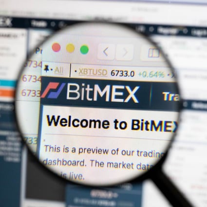 BitMEX cryptocurrency exchange.