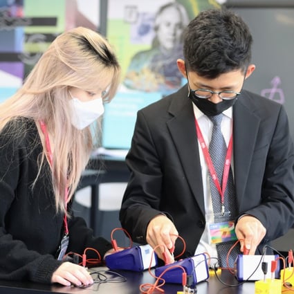 Collaboration is a key soft skill everyone needs to develop for the workplace, demonstrated here by pupils working on a project at Hong Kong’s Nord Anglia International School. Photo: Handout