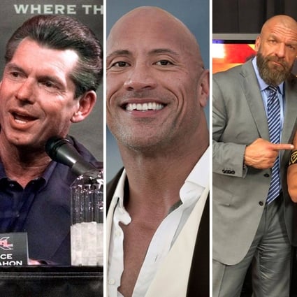 Vince McMahon, Dwayne “The Rock” Johnson, Triple H and Stephanie McMahon, John Cena and Steve Austin are some of the richest personalities in wrestling. Photo: AP, @tripleh/Twitter, Facebook, Reuters