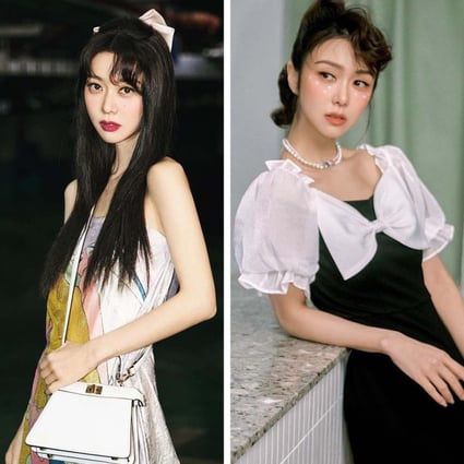 Fiona Sit as she appears in an Instagram post on April 10 (left) and in another post a day later. Fans of the Hong Kong singer-actress, 40, said they didn’t recognise her in the first images she posted. Photos: courtesy of Instagram