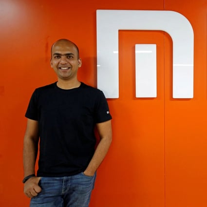 Manu Kumar Jain, former managing director of Xiaomi India after an interview with Reuters inside his office in Bengaluru, India, on January 18, 2018. Photo: Reuters