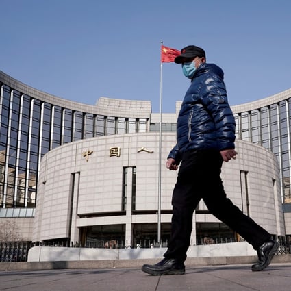 The People’s Bank of China says the new law is needed to clean up the framework used to manage risks in the financial system. Photo: Reuters