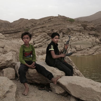 Yemen’s Houthi rebels have agreed to rid their ranks of child soldiers, who have fought by the thousands during the country’s seven years of civil war. Photo: AP 
