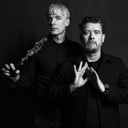 Martin Fröst (left) and Jesper Waldersten will collaborate in performances of multimedia musical work Xodus (The Way Out Lies Within). 