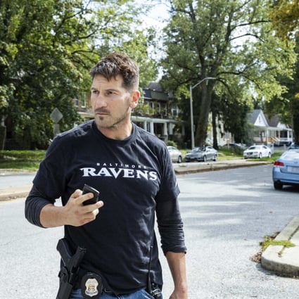 Jon Bernthal in a still from We Own This City, a gritty tale of politics and police corruption by The Wire’s David Simon set in the American city of Baltimore. Photo: HBO