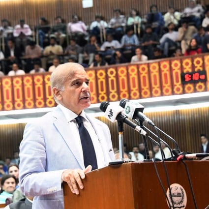 Pakistan’s Prime Minister Shehbaz Sharif. Photo: EPA-EFE/HANDOUT  