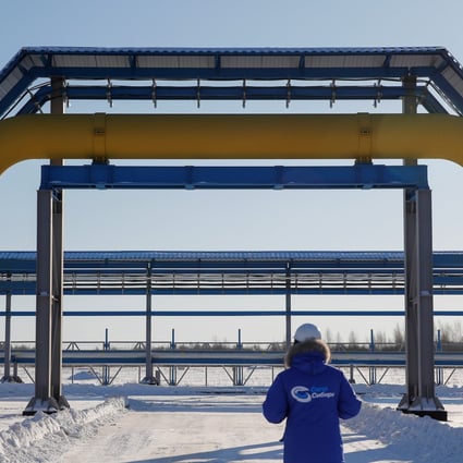 Russian natural gas is supplied to China through the Power of Siberia pipeline. Photo: Reuters