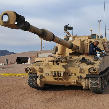 Delivery of Taipei’s first batch of US 155mm M109A6 medium self-propelled howitzer artillery systems has been delayed. Photo: US Army