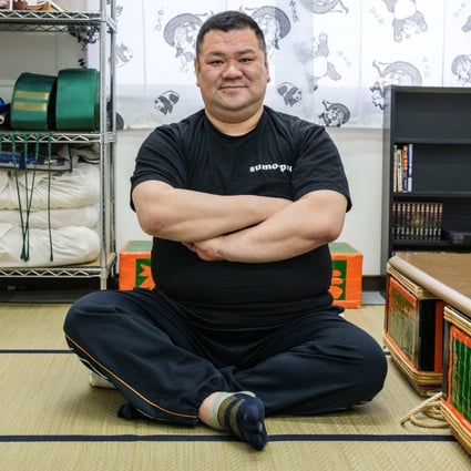 Keisuke Kamikawa is a retired sumo wrestler and the owner of the Hanasaki daycare centre. Life after sumo can be tough for retired wrestlers. Photo: AFP