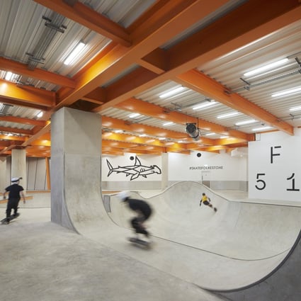British multistorey skatepark F51could be the perfect blueprint for facilities in dense urban areas like Hong Kong, where skateboarding is booming but space is expensive. Photo: Hufton + Crow