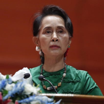 Myanmar’s Aung San Suu Kyi. Photo: EPA-EFE