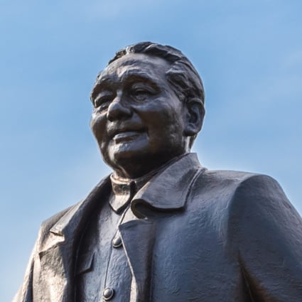 The bronze statue of China’s former paramount leader Deng Xiaoping in Shenzhen’s Lianhuashan Park. Photo: Shutterstock