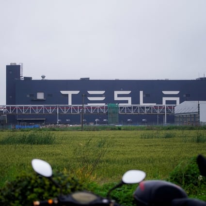 Tesla has  picked a location for its new plant close to its existing Shanghai plant. Photo: Reuters