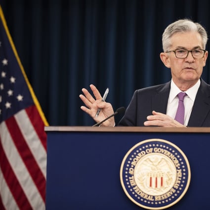 Federal Reserve chairman Jerome Powell at a news conference on June 19, 2019. The Fed serves the US’ domestic agenda but in effect steers global monetary policy because of the dollar’s importance. Photo: AP