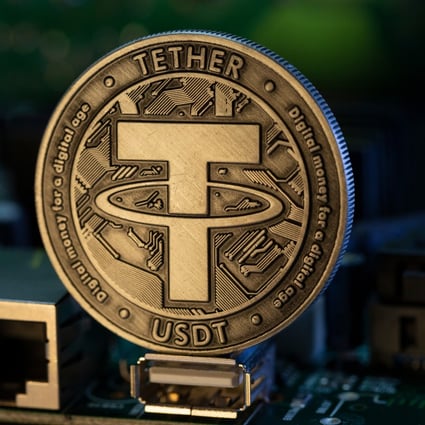 The Tether USDT cryptocurrency, used by the suspects. Photo: Shutterstock Images