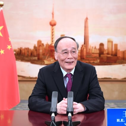 Chinese Vice-President Wang Qishan will make a rare trip abroad to attend the inauguration of South Korea’s next president. Photo: Xinhua