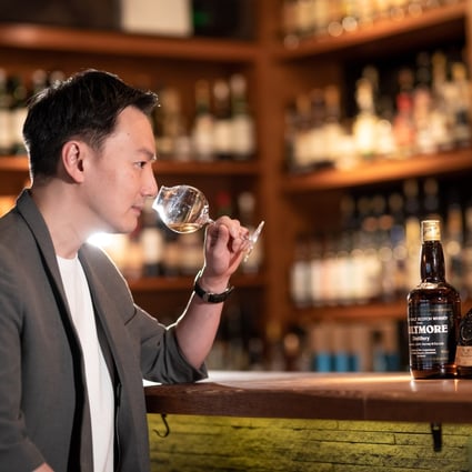 Aaron Chan, whisky collector and owner of Club Qing in Hong Kong, is selling off some rare Japanese and Scotch whiskies at auction. Photo: MRC Photography