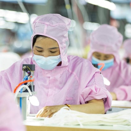 China’s producer price index (PPI) rose by 8 per cent in April, down from a rise of 8.3. Photo: AFP