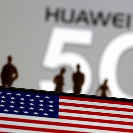 Huawei and 5G network logo. Illustration photo: Reuters