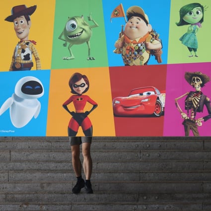 This 31 July 2021 photograph of Hong Kong’s First Pixar Fest at Harbour City in Tsim Sha Tsui received the Merit 1 award in the Hong Kong Newspaper Society’s 2021 HK News Awards. Photo:  Dickson Lee