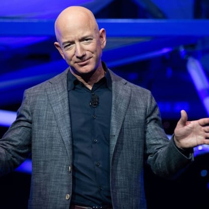 Jeff Bezos sparred with US President Joe Biden over inflation.  Photo: AFP via Getty Images/TNS
