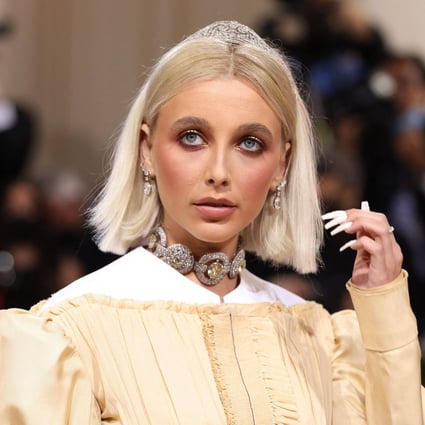 US YouTuber Emma Chamberlain at the 2022 Met Gala in New York on May 2. Photo: Reuters
