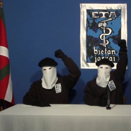 Members of Basque separatist group ETA in 2011. Photo: Reuters