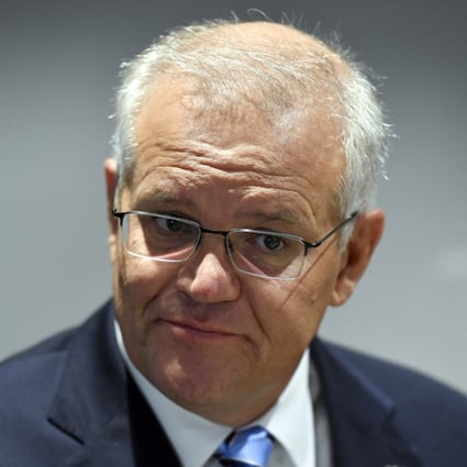 Australian Prime Minister Scott Morrison pictured on the campaign trail in Sydney. Photo: Mick Tsikas/AAP Image via AP