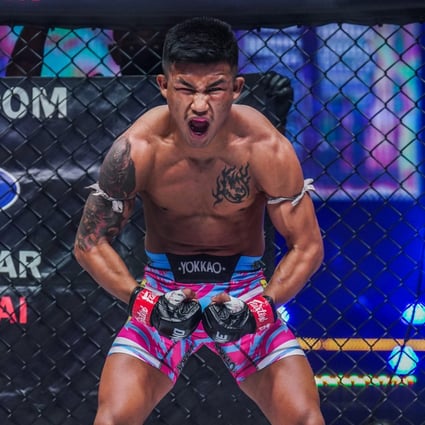 Muay Thai star Rodtang Jitmuangnon prepares for a special rules bout with MMA legend Demetrious Johnson at ONE X on March 26 in Singapore. Photo: Handout