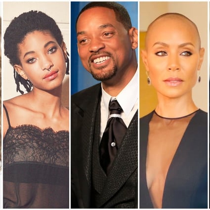 From Will and Jada to Willow and Jaden, who is the richest Smith family member? Photos: EPA; Louis Vuitton; @jadapinkettsmith, @shereeelizabethboutique/Instagram