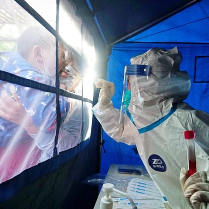 Beijing has just finished three days of almost citywide testing and there is more to come as it battles an Omicron outbreak. Photo: Xinhua