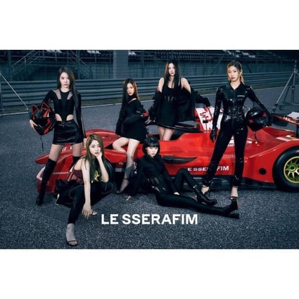Hybe’s new girl group Lesserafim comprises six members: Sakura, Kim Chae-won, Huh Yun-jin, Kazuha, Kim Garam and Hong Eun-chae. Photo: @le_sserafim/Instagram