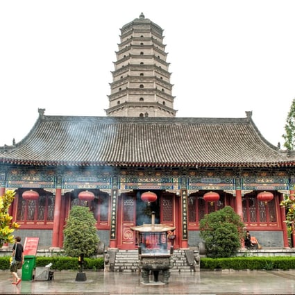 The historic Famen Temple in 2012. Researchers have identified incense found in the temple’s underground palace. Photo: Shutterstock. 