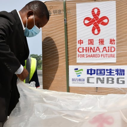 China-donated Covid-19 vaccines arrive in Malabo, Equatorial Guinea, on February 10, 2021. Photo:  Xinhua