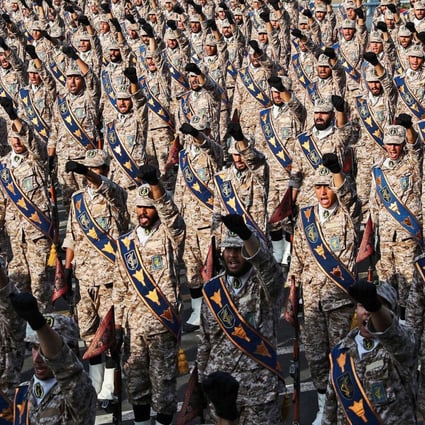 Iran’s Islamic Revolutionary Guard Corps. File photo: AFP