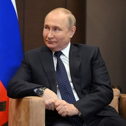 Russian President Vladimir Putin on Monday. Photo: via AP