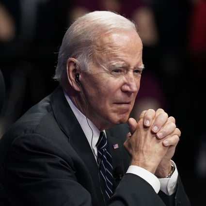 US President Joe Biden attending an Indo-Pacific Economic Framework event in Tokyo on Monday. It is Biden’s first official presidential visit to Asia. Photo: AP